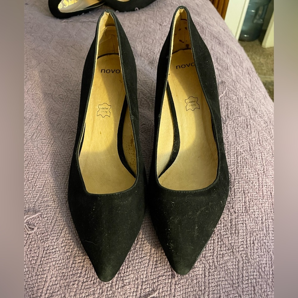 Black heels by Novo.  Size 10.